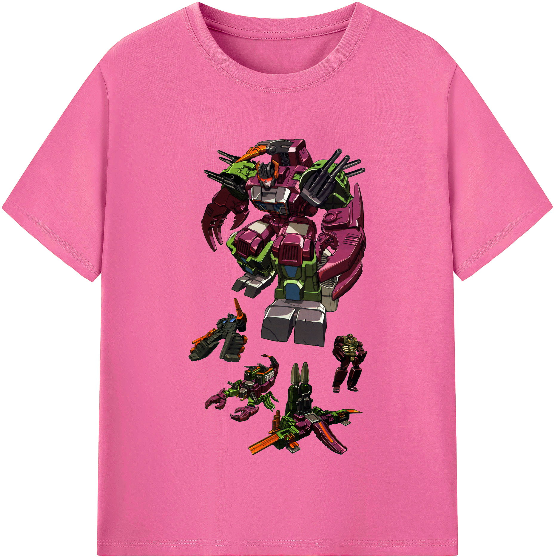 （画像用）  レディースカジュアルプリントTシャツ（綿100％）